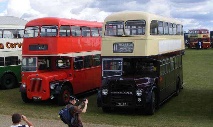 Lowestoft Corporation Leyland Titan PD2A Massey 2 & Northampton Daimler CVG6 Roe 267